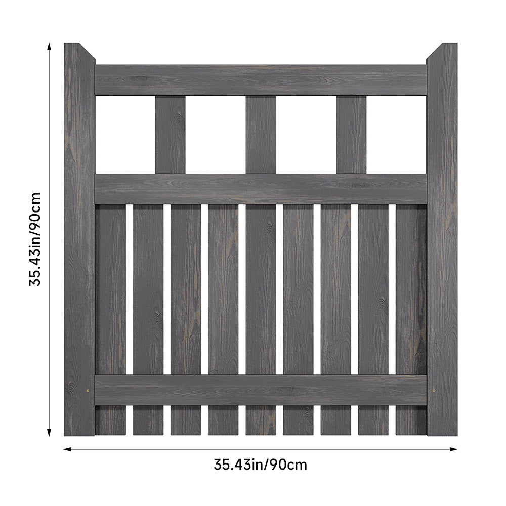 Spruce Wood Garden Gate Wooden Gate with T Hinges & Bolt