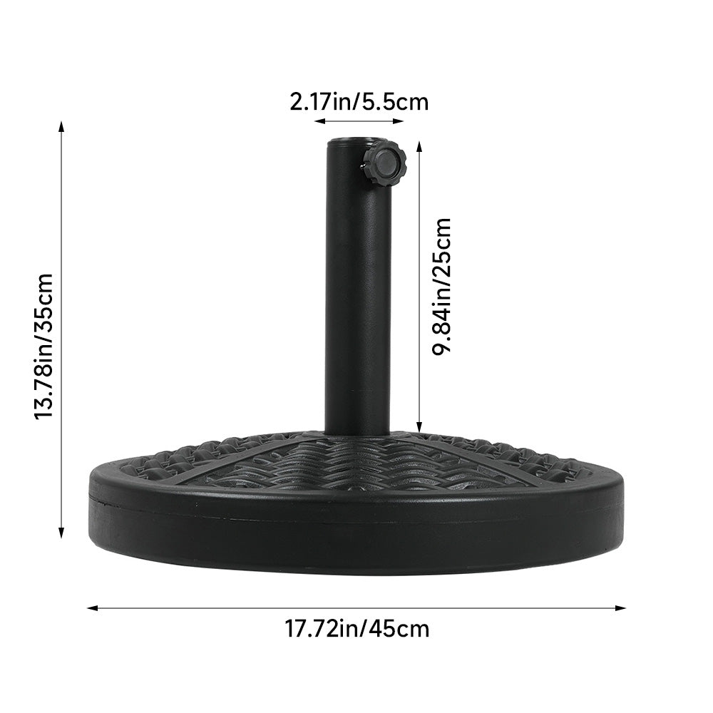 Heavy-Duty Outdoor Parasol Umbrella Stand with Non-Slip Support