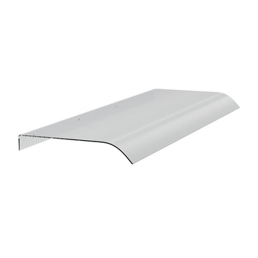 100cm Transparent Arc Awning for Windows and Doors – Outdoor Shelter with Polycarbonate Panel