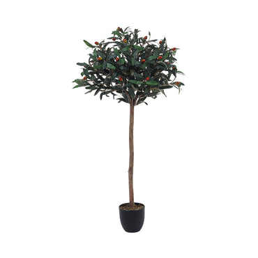 120cm Height Artificial Olive Tree Indoor Faux Mediterranean Plant Realistic Decor