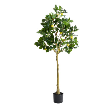 158cm Height Artificial Lemon Tree Indoor Faux Fruit Plant Realistic Home Decor