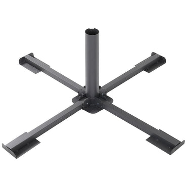 Foldable Parasol Base Heavy Duty Metal Cantilever Parasol Stand