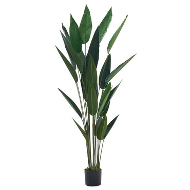 160/180CM Height Artificial Bird of Paradise Plant Fake Tropical Tree with Pot