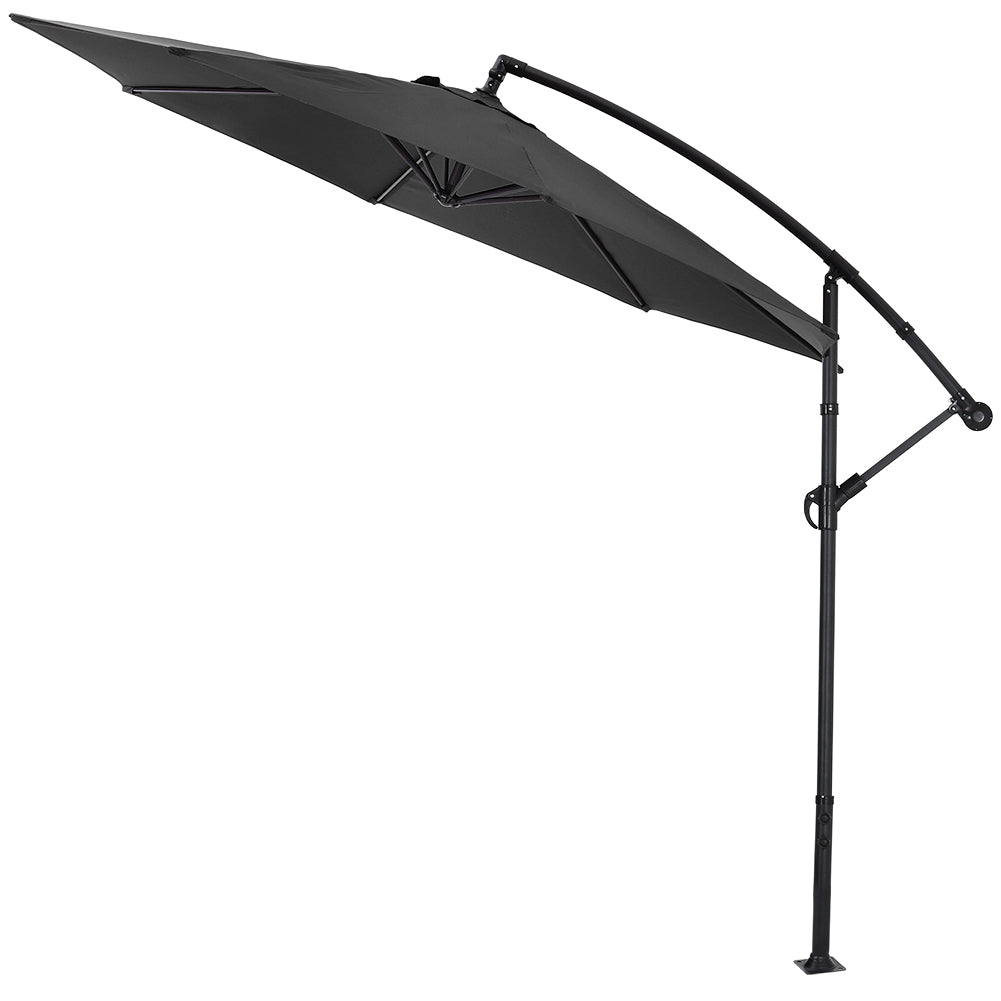 3M Garden Octagon Cantilever Parasol Umbrella with Base