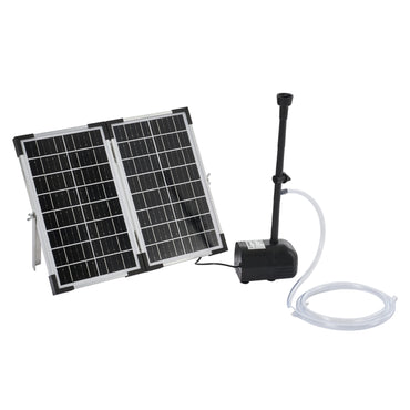 Solar-Powered Water Fountain Pump Kit Gardening Decor