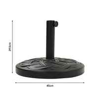 2.93M Garden 3 Tier Parasol Umbrella with Base