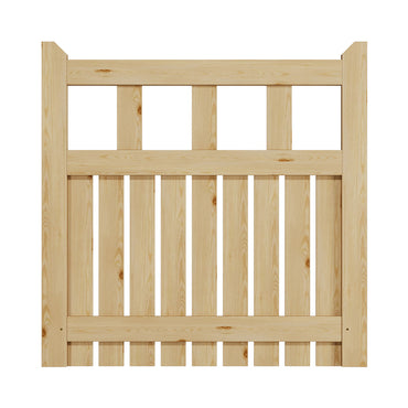 Spruce Wood Garden Gate Wooden Gate with T Hinges & Bolt