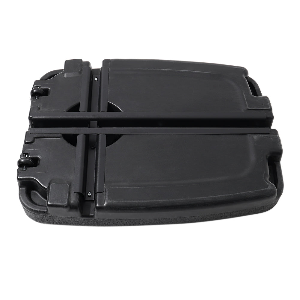 Heavy Duty Parasol Base with Wheels Fillable Parasol Stand