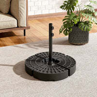 HDPE Water-or-Sand-Filled Parasol Base Cantilever Parasol Stand