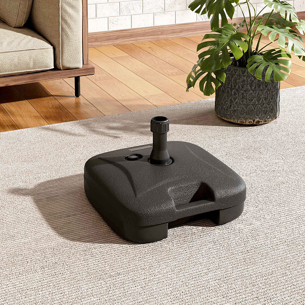 Heavy Duty Garden Parasol Base Fillable with Sand or Water