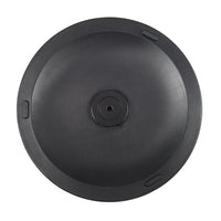 Vintage Freestanding Cement Parasol Base with Floral Pattern