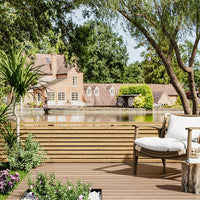 Wood Garden Privacy Fence Outdoor Screen Panel