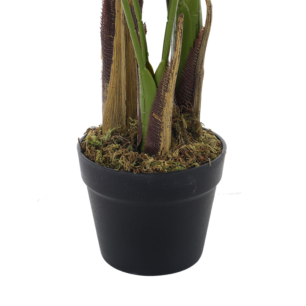 130CM Height Artificial Plants Bamboo Palm Tree with Pot