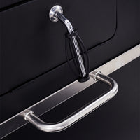 Crank Handle for Air Ventilation on Outdoor Charcoal Grill – Adjustable Airflow for Heat Regulation