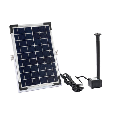 Solar-Powered Water Fountain Pump 500Lh Garden Feature