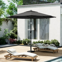 3M Octagon Garden Parasol Umbrella with LED