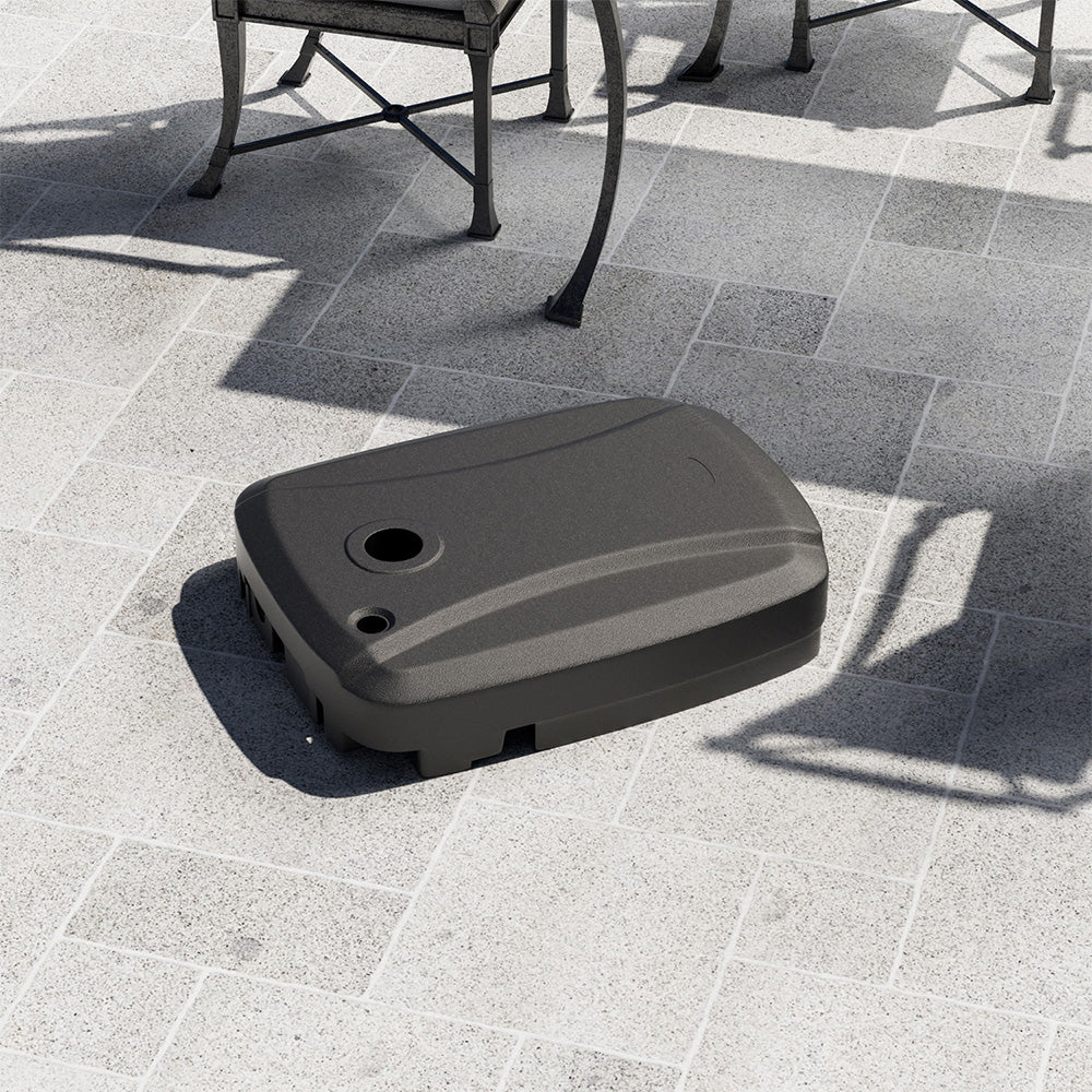 Heavy Duty Parasol Base with Wheels Fillable Parasol Stand