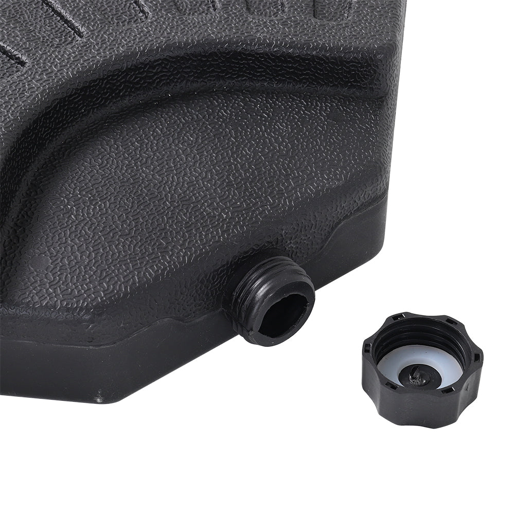 HDPE Water-or-Sand-Filled Parasol Base Cantilever Parasol Stand