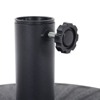 Daisy Pattern Fillable Parasol Base Heavy Duty Parasol Stand