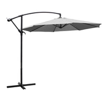 3M Garden Octagon Cantilever Parasol Umbrella with Base