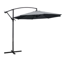 3M Garden Octagon Cantilever Parasol Umbrella with Base