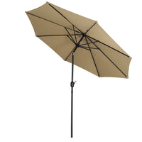 3M Garden Sunshade Tilt Parasol Umbrella with Crank