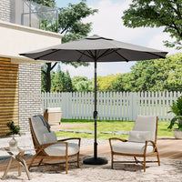 3M Garden Sunshade Tilt Parasol Umbrella with Crank