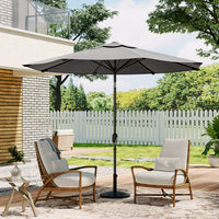 3M Garden Sunshade Tilt Parasol Umbrella with Crank