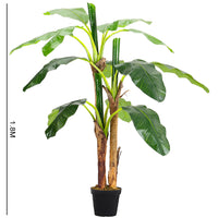 180CM Height Artificial Plants Banana Tree with Pot