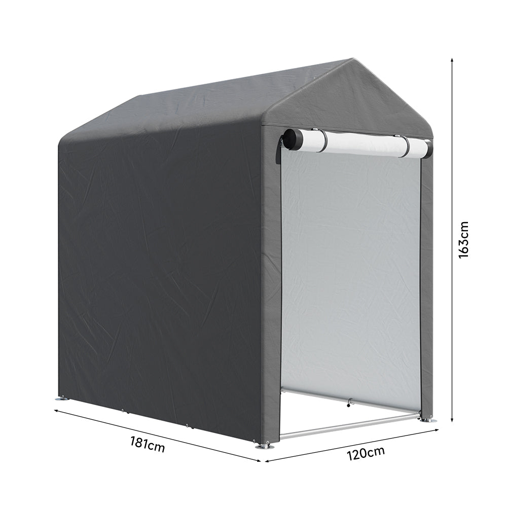 4x6ft galvanized metal shed dimensions – detailed size chart for outdoor storage planning