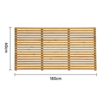Wood Garden Privacy Fence Outdoor Screen Panel