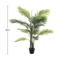 130CM Height Artificial Plants Bamboo Palm Tree with Pot