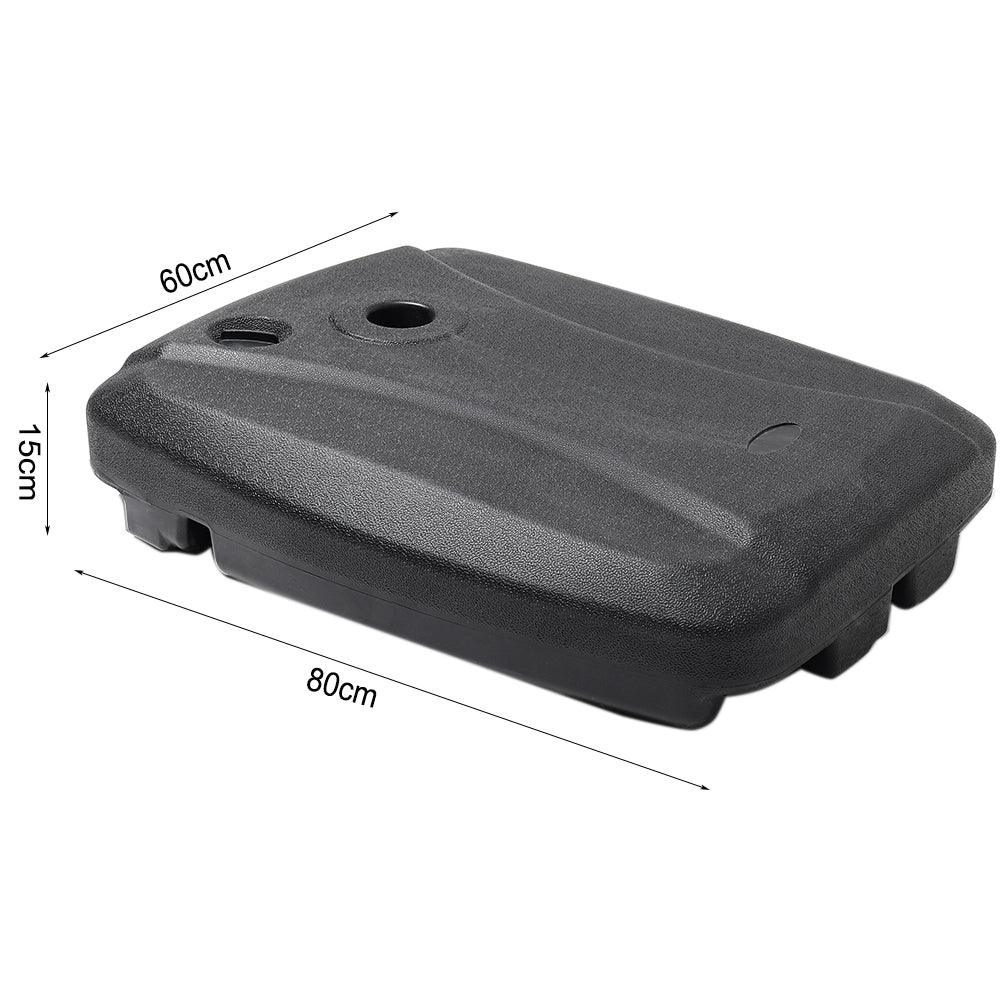 Heavy Duty Parasol Base with Wheels Fillable Parasol Stand