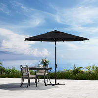 3M Garden Sunshade Tilt Parasol Umbrella with Crank