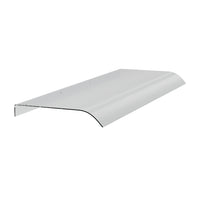 100cm Transparent Arc Awning for Windows and Doors – Outdoor Shelter with Polycarbonate Panel