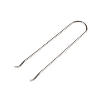 Included stainless steel tongs for portable BBQ grill – essential grilling tool