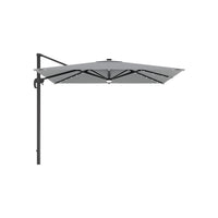 3M Garden Square Cantilever Parasol Umbrella with LED Lights