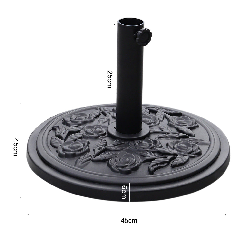 3M Garden Sunshade Tilt Parasol Umbrella with Crank