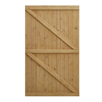 91cm W Wooden Garden Gate Pine Wood Gate with Latch & Hinges