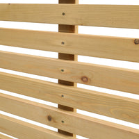 Wood Garden Privacy Fence Outdoor Screen Panel