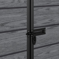 6/7x4ft Garden Storage Shed with Window Double Doors and Floor