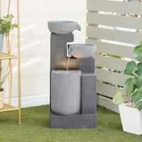 Garden Rockfall Cascading Fountain Water Feature