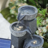 Garden Solar Nature Fountain with LED