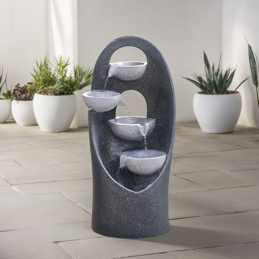 4-Tier Cascading Garden Water Feature water fountain