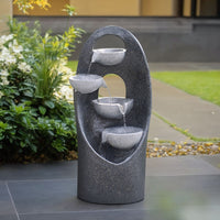 4-Tier Cascading Garden Water Feature water fountain