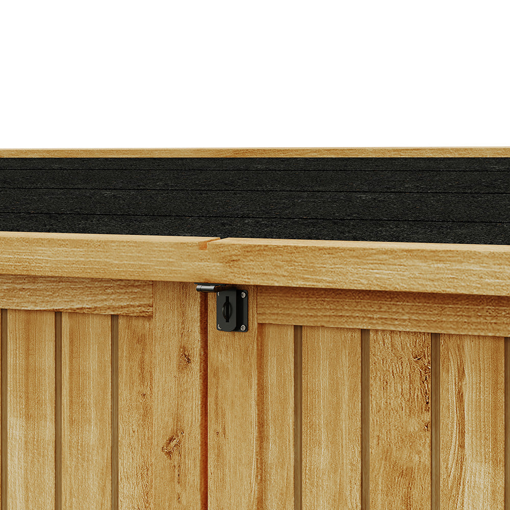 Wooden Garden Storage Shed Durable Weatherproof