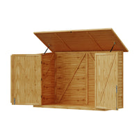 Wooden Garden Storage Shed Durable Weatherproof