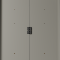 4x8FT Outdoor Metal Garden Tool Storage Shed with Log Storage