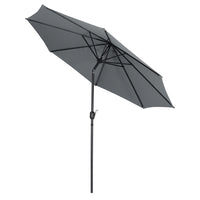 3M Garden Sunshade Tilt Parasol Umbrella with Crank