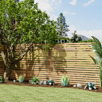 Wood Garden Privacy Fence Outdoor Screen Panel